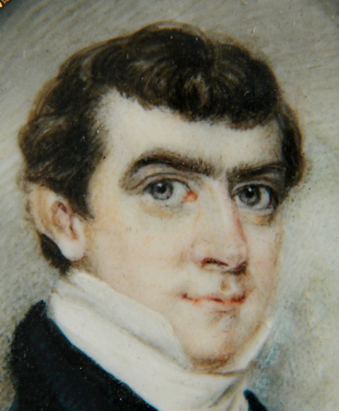 Henry Williams Portrait Miniature c1825