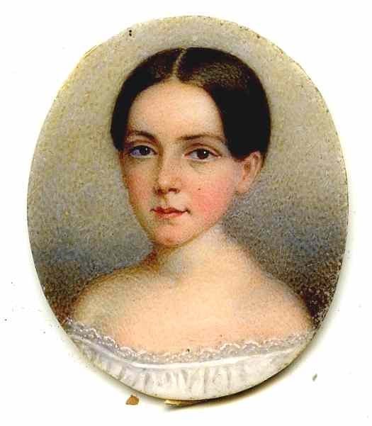 John Carlin Miniature Portrait c1852