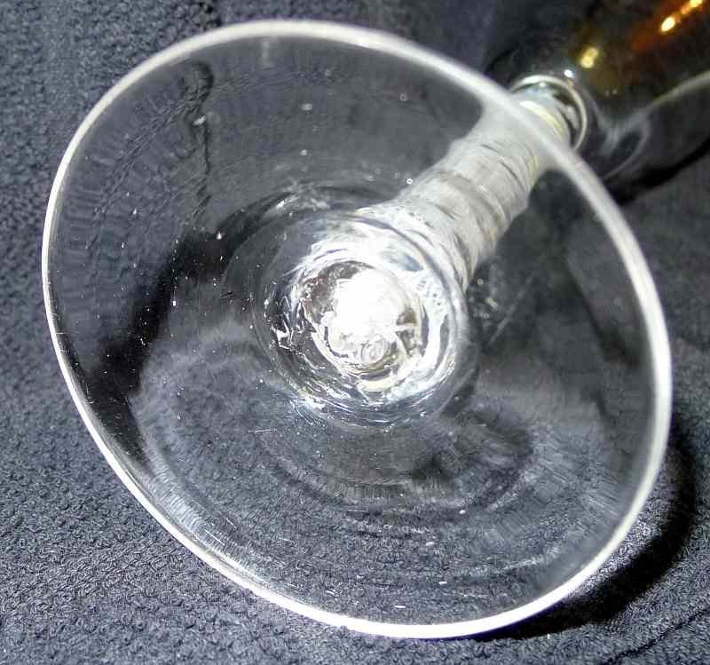 Single Series Opaque Twist SSOT Wine Glass c1760