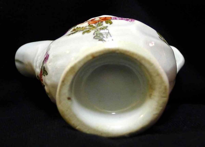 Lowestoft Chelsea Ewer Creamer  c1770