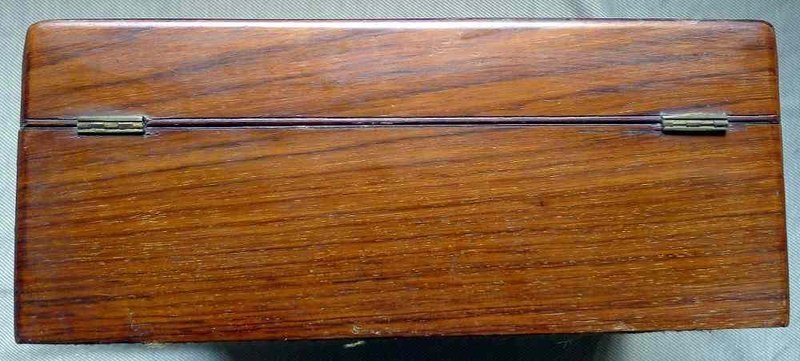 English Rosewood Lap Desk  c1850