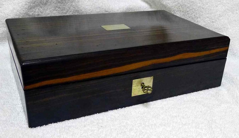 Fine Coromandel Game Box c1850