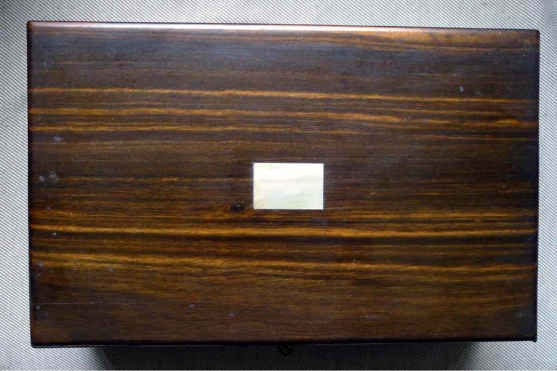 Fine Coromandel Game Box c1850