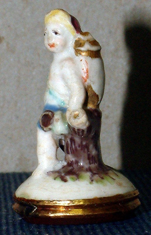 Chelsea Porcelain Toy Seal c1755