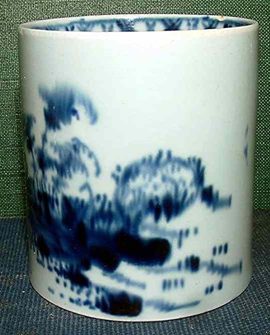 Chaffers Liverpool Porcelain Coffee Can c1758