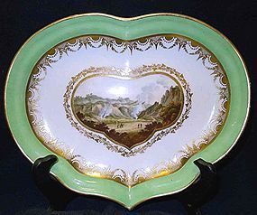 Derby Porcelain Dish by Boreman c1795