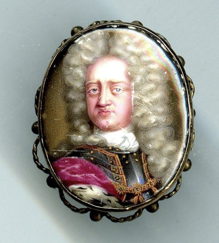 Very Early and Rare Peter Boy Portrait Miniature c1690