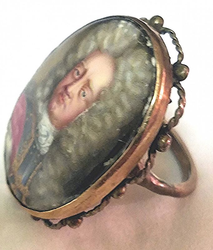 Very Early and Rare Peter Boy Portrait Miniature c1690