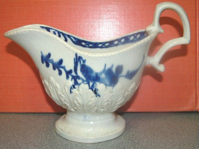 Uncommon Liverpool Porcelain Creamer c1780