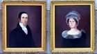 A Good Pair of American Portraits c1812