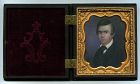 Portrait Miniature of Young Gent in Critchlow Union Case