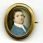 Rare Henry Benbridge Portrait Miniature c1780