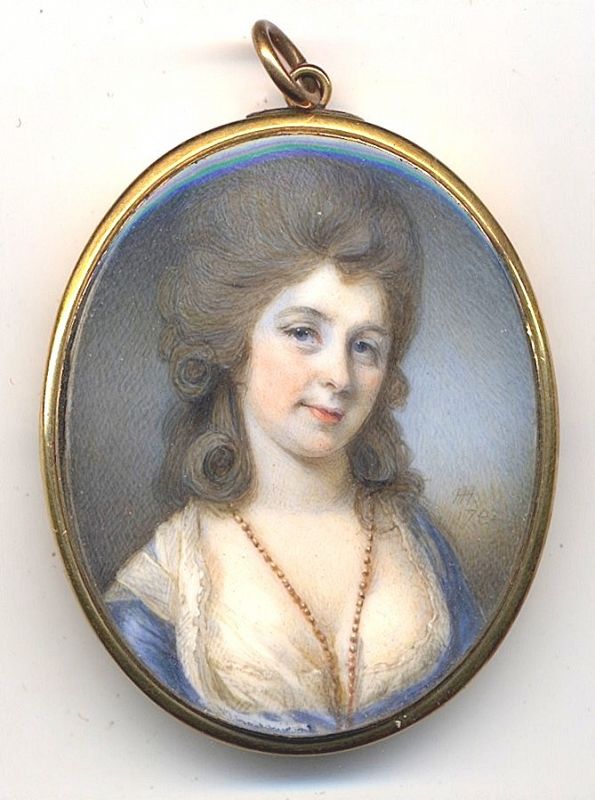 A Fine Horace Hone Portrait Miniature c1782