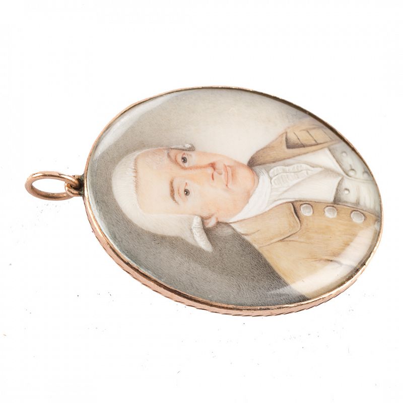 Alexander Gallaway Portrait Miniature c1795