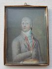 A Miniature Painting of a Gentleman c1810