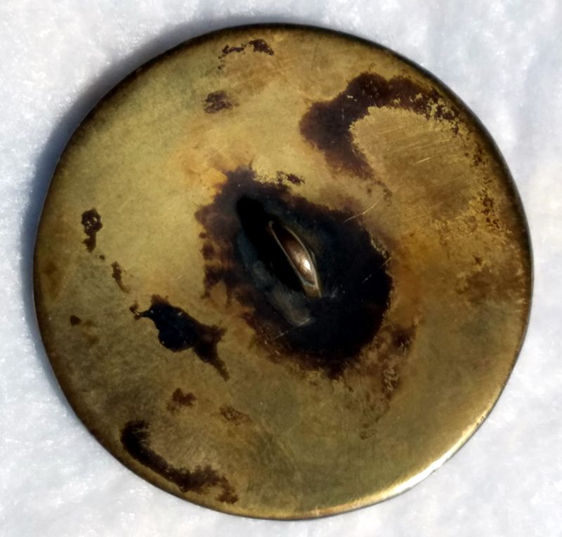 An Uncommon Japanese Gin Bari Button 19th c