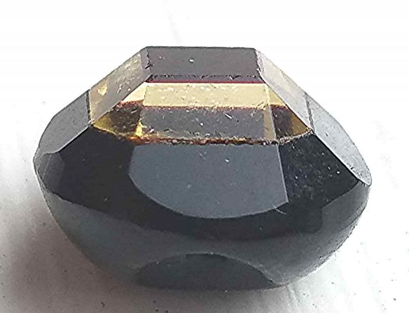 Tingue Button, Black Base with Red and Gold Top  c1855