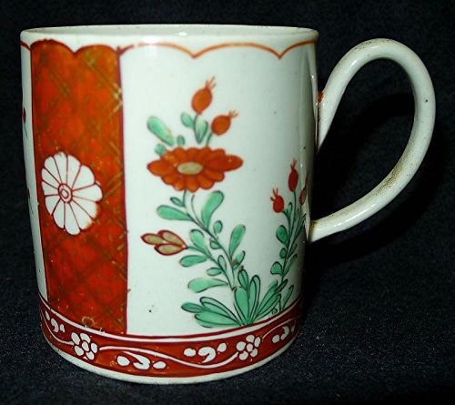 Chaffer Liverpool Porcelain Coffee Can c1760