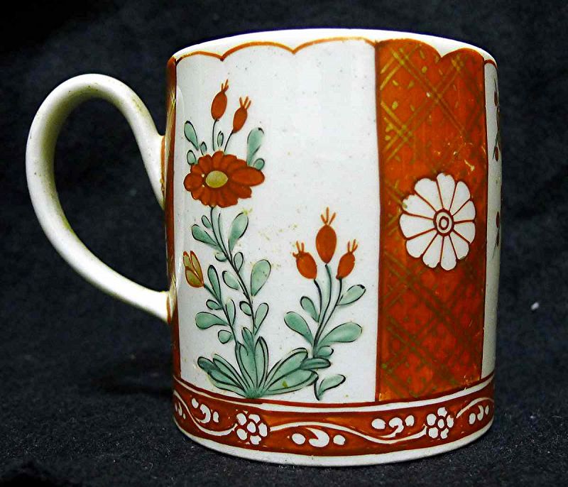 Chaffer Liverpool Porcelain Coffee Can c1760