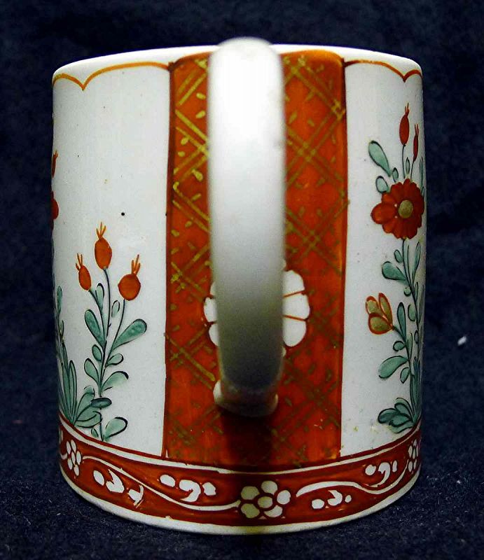 Chaffer Liverpool Porcelain Coffee Can c1760