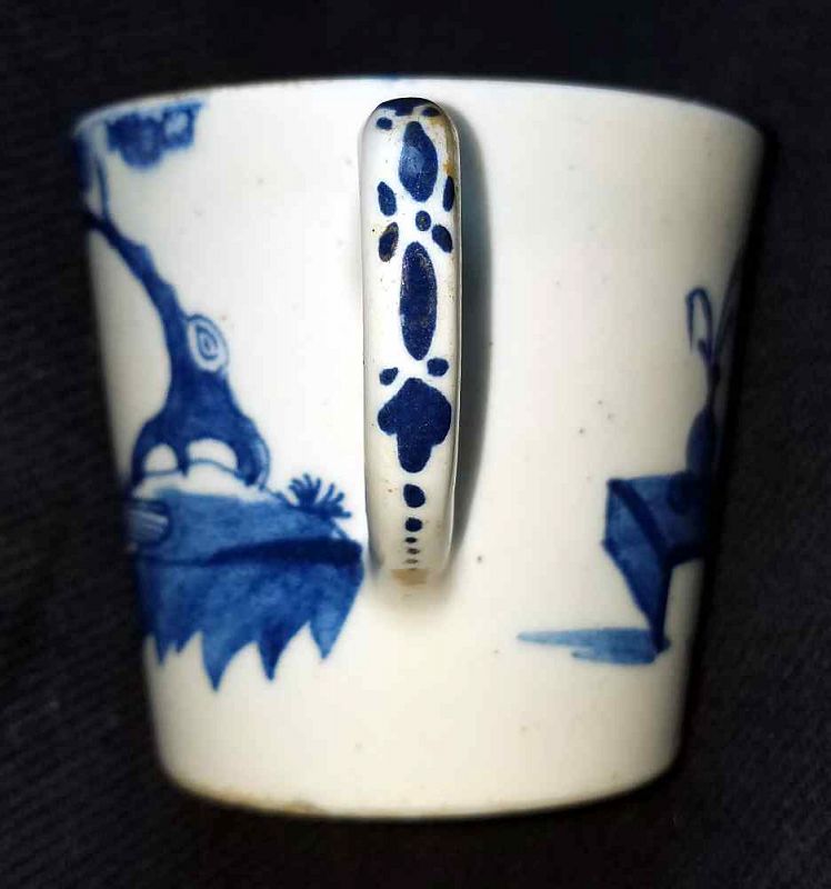 Rare Bow Coffee Cup Koto Player c1760
