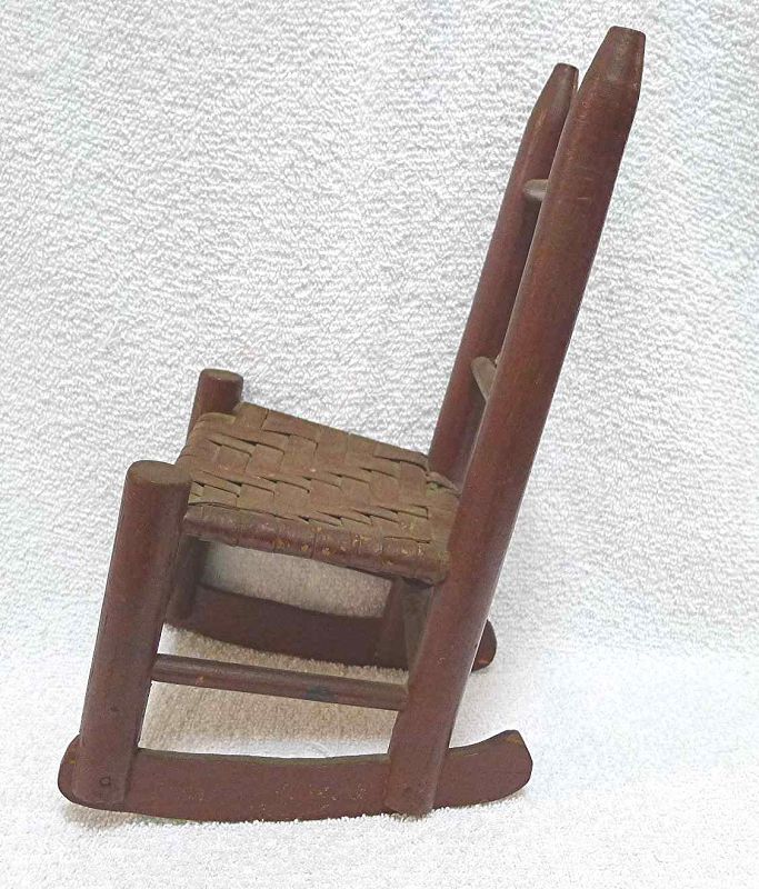 Salesman's Sample or Doll's Rocking Chair 19th Century