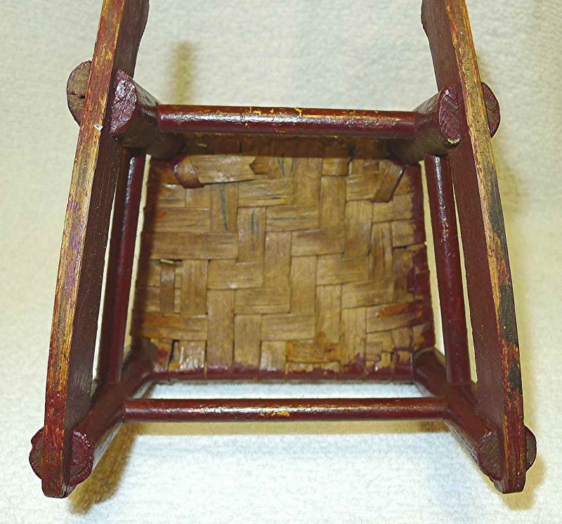 Salesman's Sample or Doll's Rocking Chair 19th Century