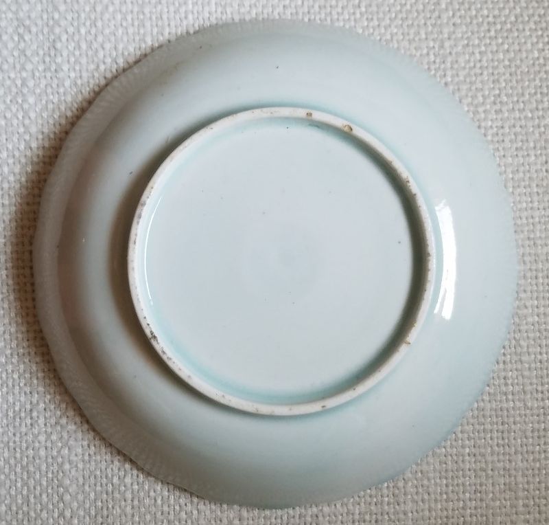 A Liverpool Porcelain Tea Bowl and Saucer c1780