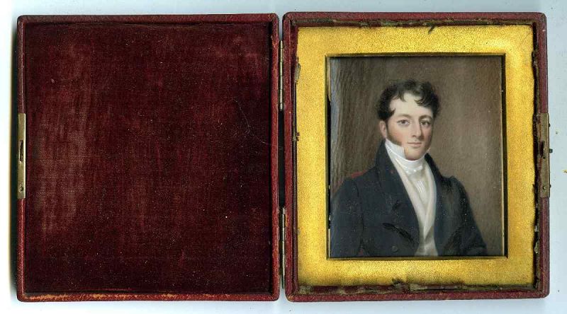 A Fine Nathaniel Rogers Miniature Portrait c1830