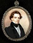 Henry Inman American Miniature Portrait c1835