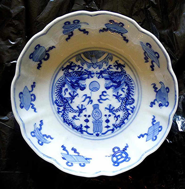 A Fine Kangxi Porcelain Saucer c1695