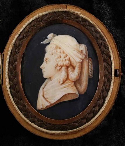 Samuel Andrews Portrait Miniature c1795