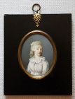 Francois Ferriere Portrait Miniature c1795