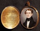 Thomas Barratt Miniature Portrait Gold Case c1835