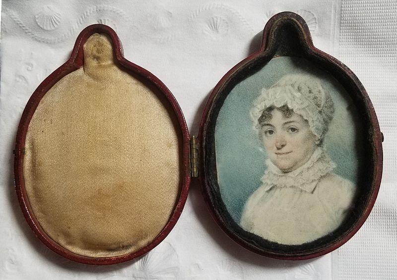 John Wesley Jarvis Miniature Portrait c1810