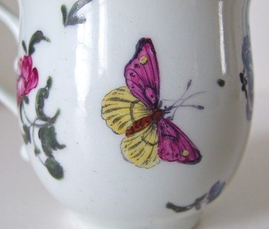 Rare Worcester Porcelain Coffee Cup c1760