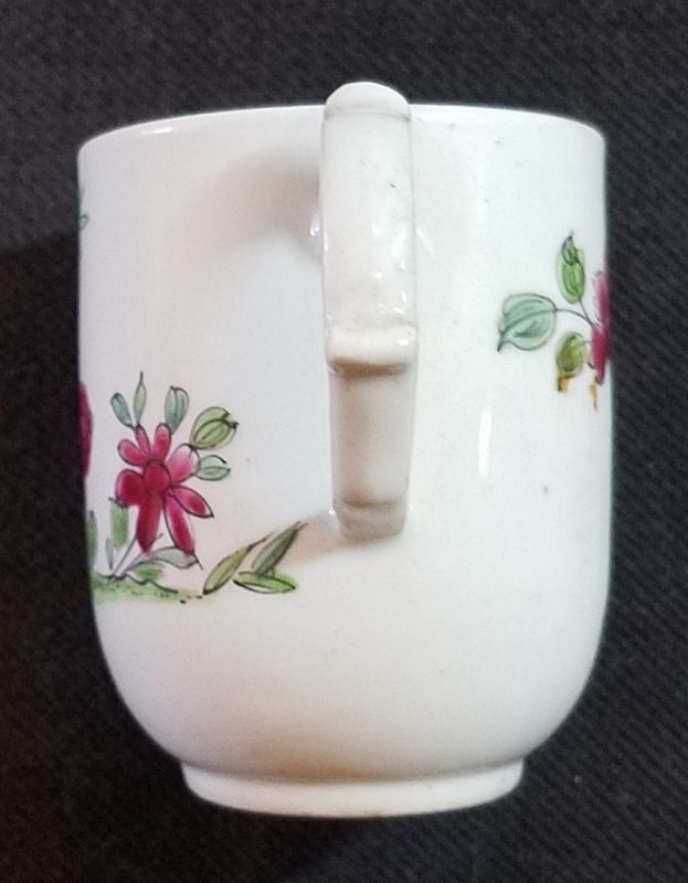 A Fine Longton Hall Porcelain Tall Cup c1755