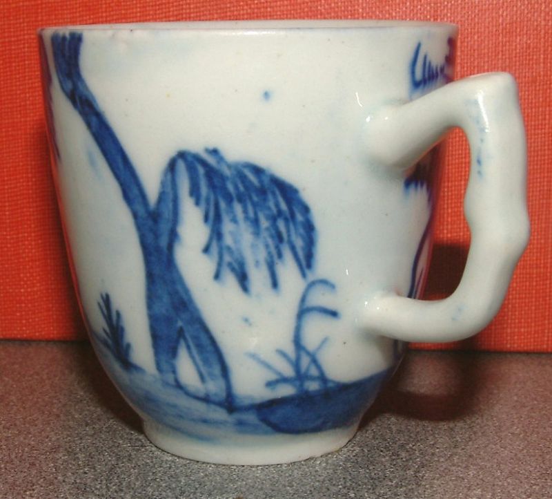 A Fine Early Bow Porcelain Coffee Cup c1751 - 2