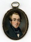 A Signed Thomas Barratt Portrait Miniature c1838