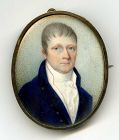 A Fine Miniature Portrait of a Gent c1830