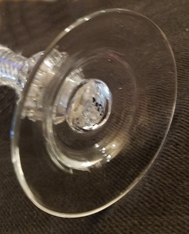 Composite Stem Air Twist Wine Glass c1750