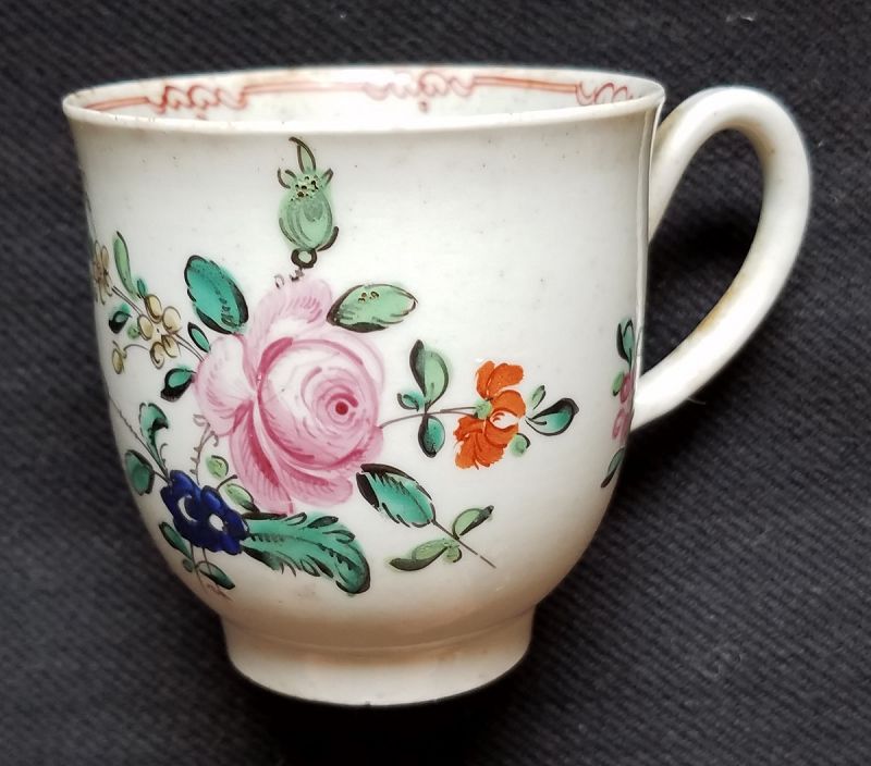 Christian's Liverpool Porcelain Coffee Cup c1765