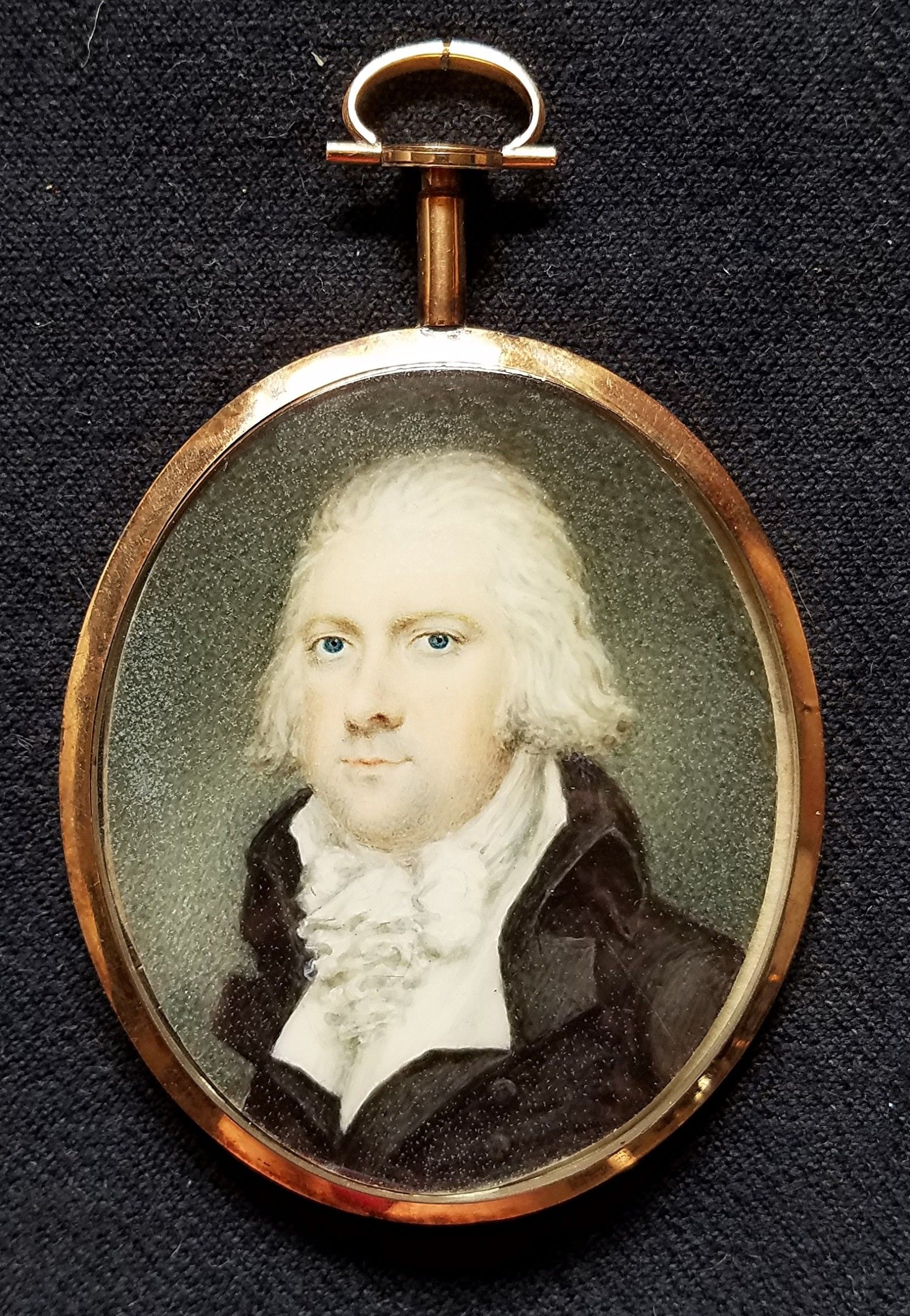 A Very Rare John Miers Miniature Portrait c1790