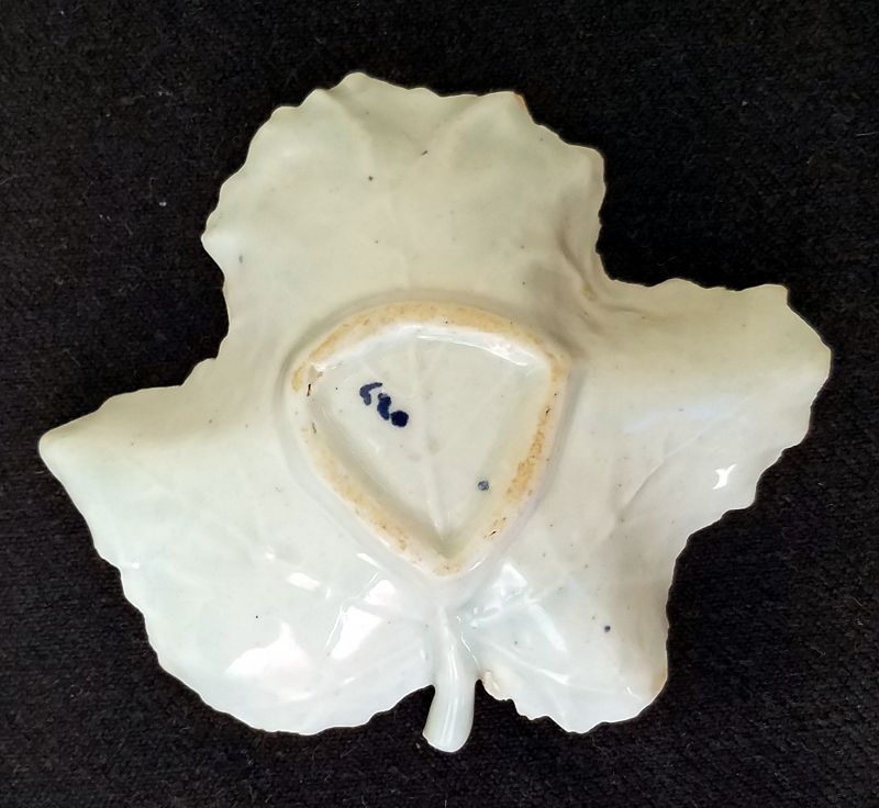 Early Bow Porcelain Pickle Dish c1753