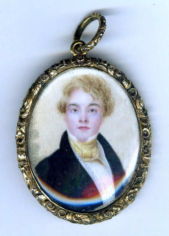Miniature of an English Gent c1835