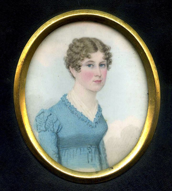 Frederick Buck Portrait Miniature c1814