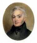 Richard Morrell Staigg Miniature Portrait c1840