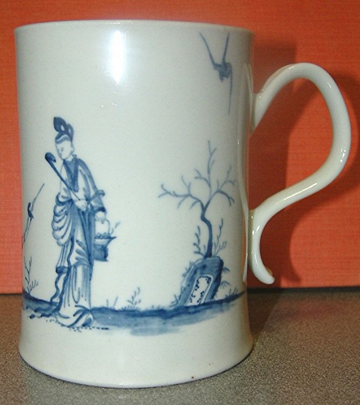 Scratch Cross Worcester Mug c1753-1754