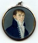 A Continental Portrait Miniature c1795