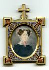 Striking Miniature Portrait c 1830